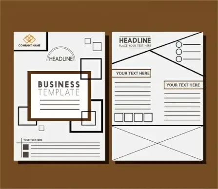 business brochure templates layout design