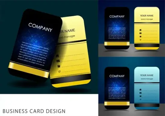 business card design templates