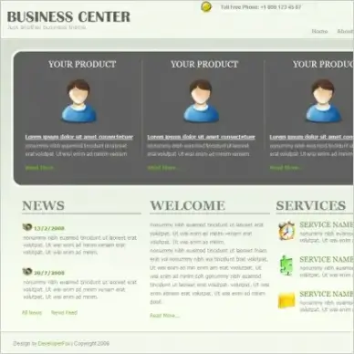Business Center Template