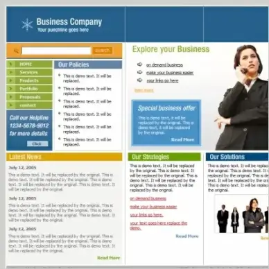 Business Company Template