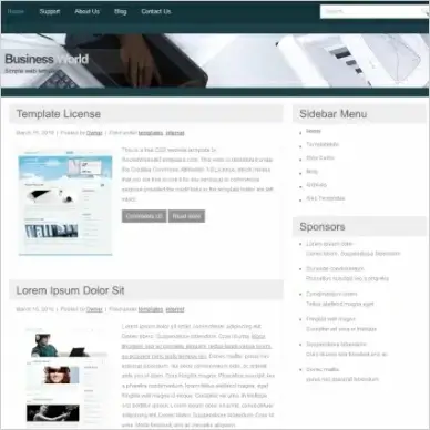 Business World Template