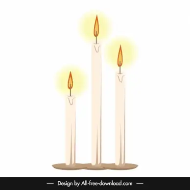 candle light design element elegant classical design