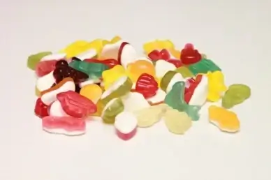 candy colored fruit