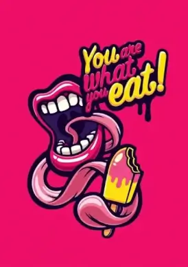 candy with tounge