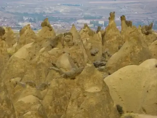 cappadocia tufa rock formations