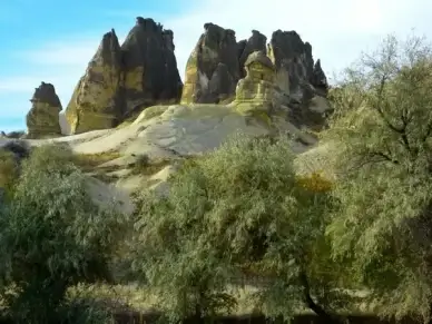 cappadocia tufa rock formations