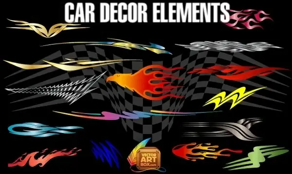 Car Decor Elements