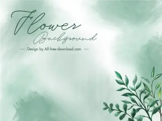 card background nature leaves decor elegant classic