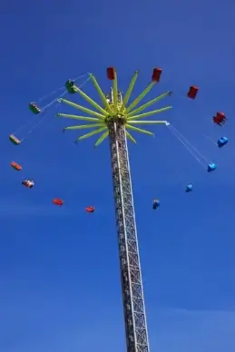 carousel in sky