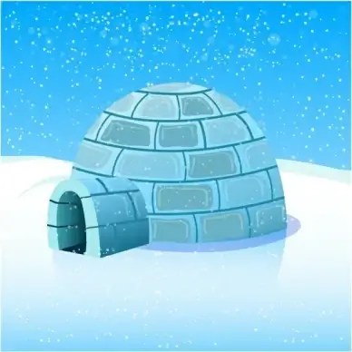 Cartoon Igloo
