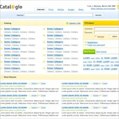 Catalogio Template