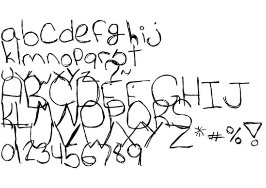 Cat's Awesomely Awesome Font