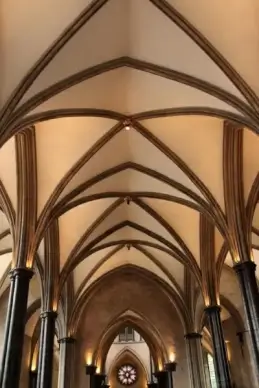 ceiling in church