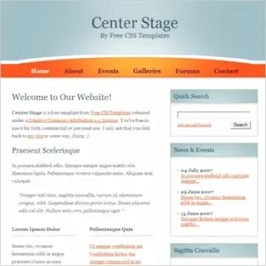 center stage