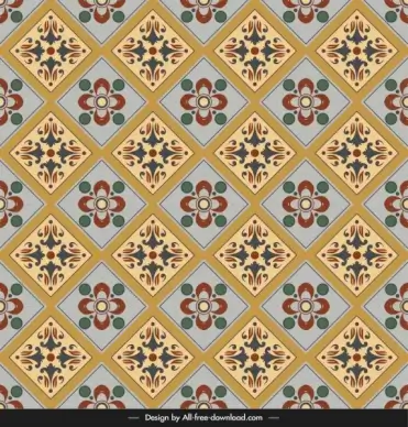 ceramic tile pattern template colorful classic repeating symmetry