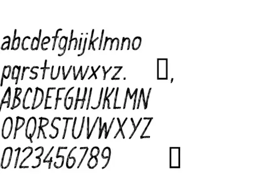 CF School Handwriting