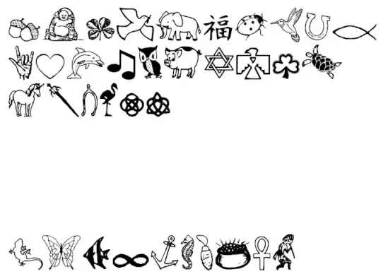 Charming Symbols