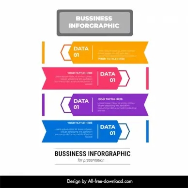 chart infographic for business presentation template elegant flat symmetric horizontal bar sketch symmetric design 