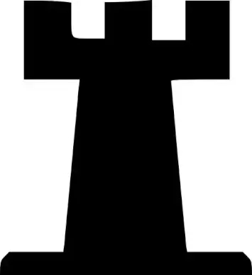 Chess Set Rook clip art