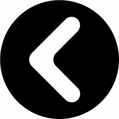 chevron circle left arrow logotype