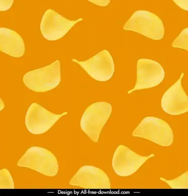 chips pattern template modern shiny design