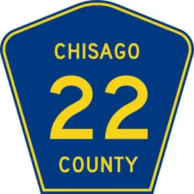 Chisago County Route clip art