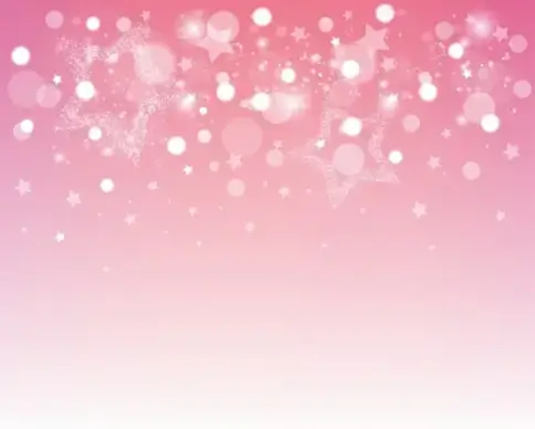 christmas background circles stars decor sparkling pink