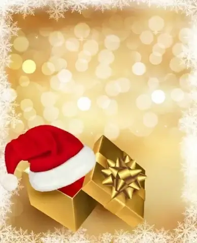 christmas background vector illustration