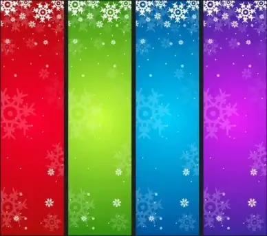 Christmas banners
