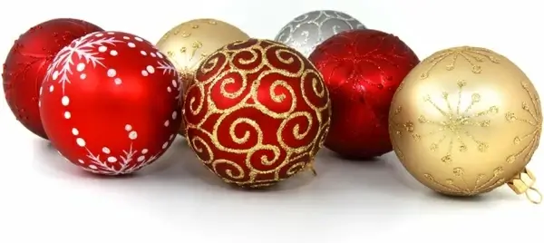 christmas baubles