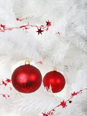 christmas decoration on tree