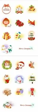 christmas icon vector