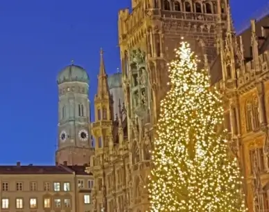 christmas munich town hall