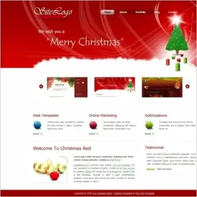  christmas red