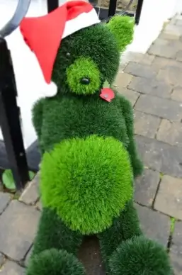christmas teddy bear