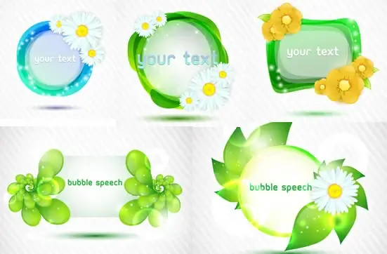 chrysanthemum decorative frame vector