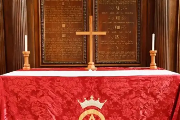 church altar