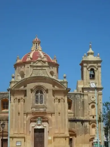 church gozo steeple