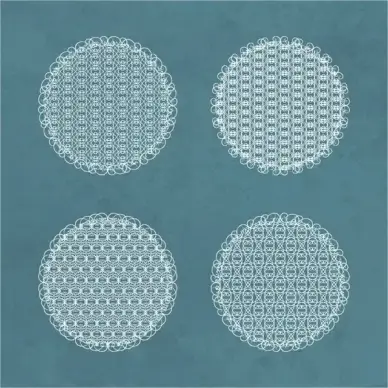 circle decoration set