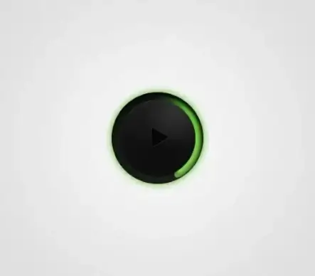 Circular Music Player PSD