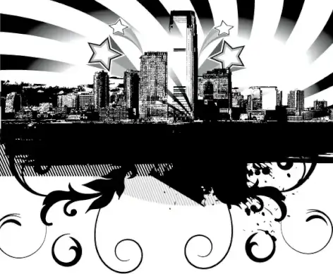 City Skyline Vector