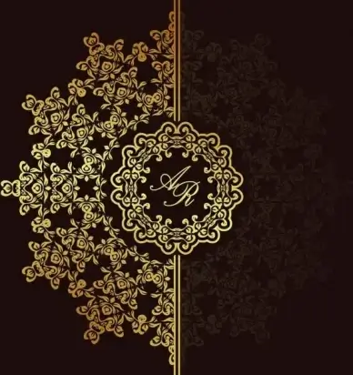 Classic European pattern background001