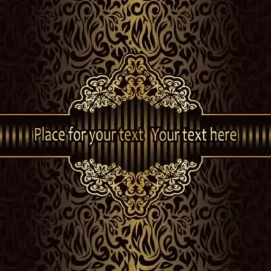 Classic European pattern background004