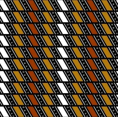 classical ethnic pattern colored repeating cross style