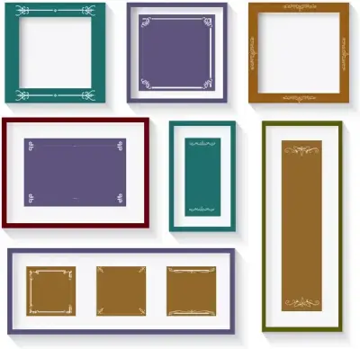 classical picture frames sets
