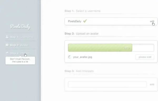 Clean Registration Form