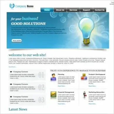 Clean Style Template