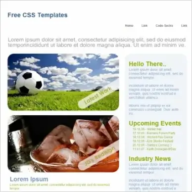 Clear Football Template
