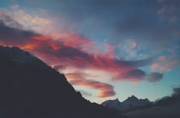 cloud color dawn dusk evening fog landscape light