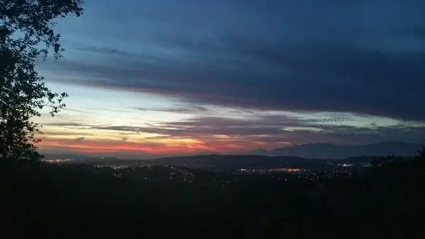 cloud dawn dusk evening fog landscape light morning